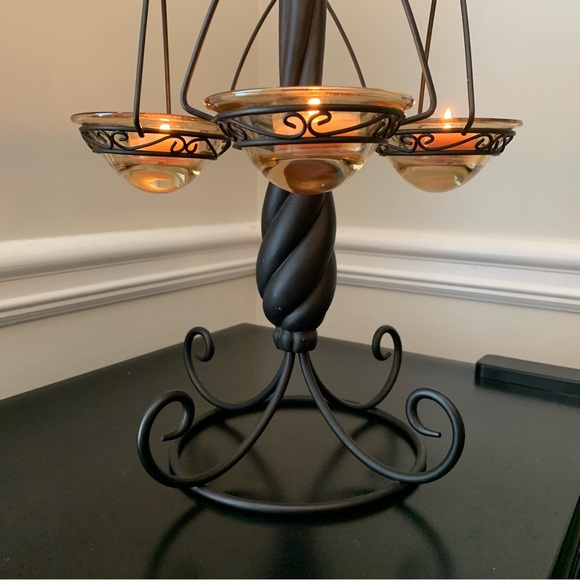 PartyLite Global fusion hanging tea light candelabra - Picture 3 of 4